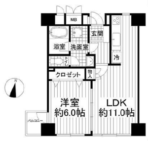 千代田区神田小川町神田小川町ハイツ3999万円の間取り図