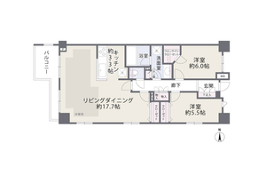 渋谷区広尾オープンレジデンシア広尾29450万円の間取り図