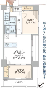 渋谷区恵比寿恵比寿ガーデンの間取り図