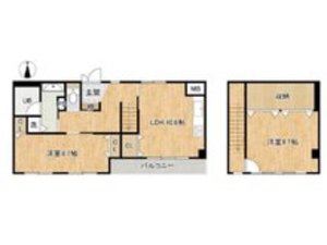 江東区亀戸グランズ亀戸の間取り図