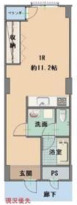 渋谷区渋谷常盤松葵マンションの間取り図