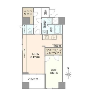墨田区両国メインステージ両国の間取り図