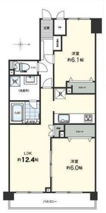 墨田区石原アドゥスイール両国石原の間取り図