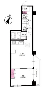 中央区日本橋堀留町パレドール日本橋の間取り図
