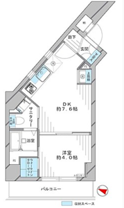 中野区中野藤和シティコープ中野の間取り図