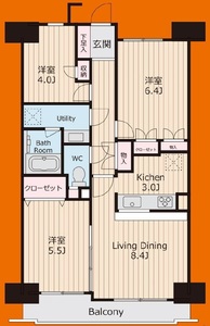 墨田区菊川藤和菊川ホームズの間取り図