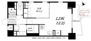 台東区西浅草ファミール浅草シティウエストの間取り図