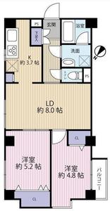 文京区本駒込日興パレス文京の間取り図