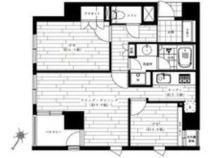 文京区根津グランドメゾン根津参道4980万円の間取り図