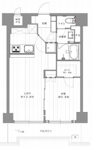 文京区大塚藤和護国寺コープ3380万円の間取り図